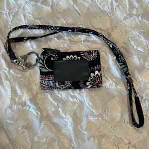 Vera Bradley, small money pouch or ID with strap
